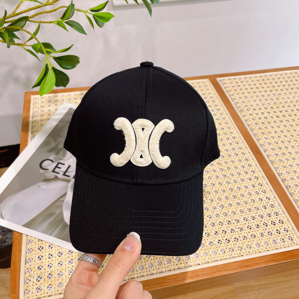CELINE BASEBALL CAP MODEL 652274 IN BLACK FABRIC