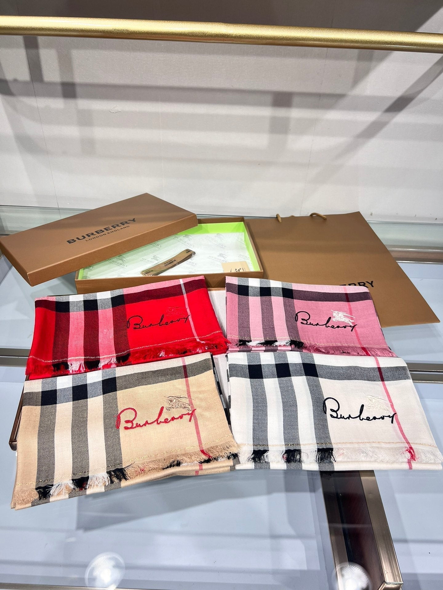 BBR SCARF 200 CM IN CASHMERE 490987