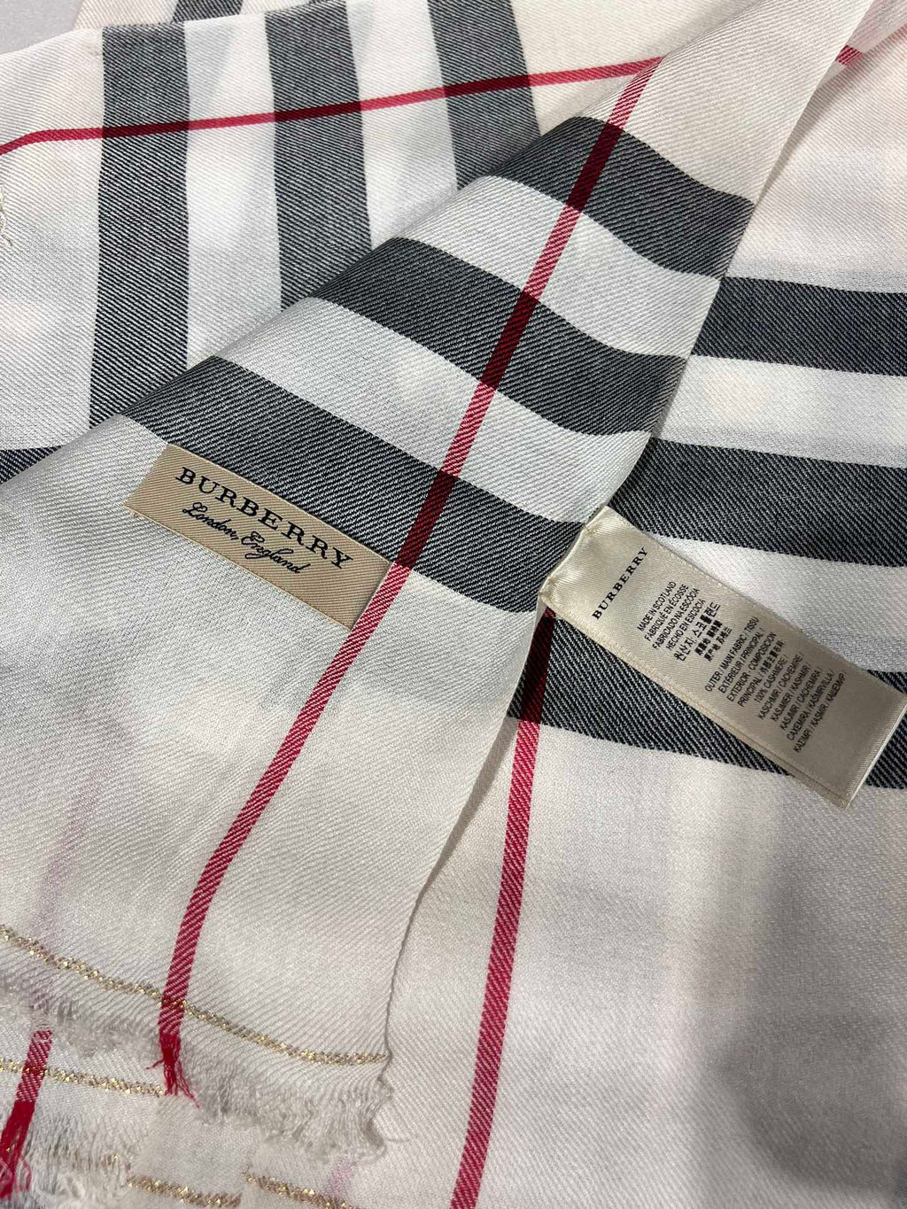 BBR SCARF 200 CM IN CASHMERE 490988