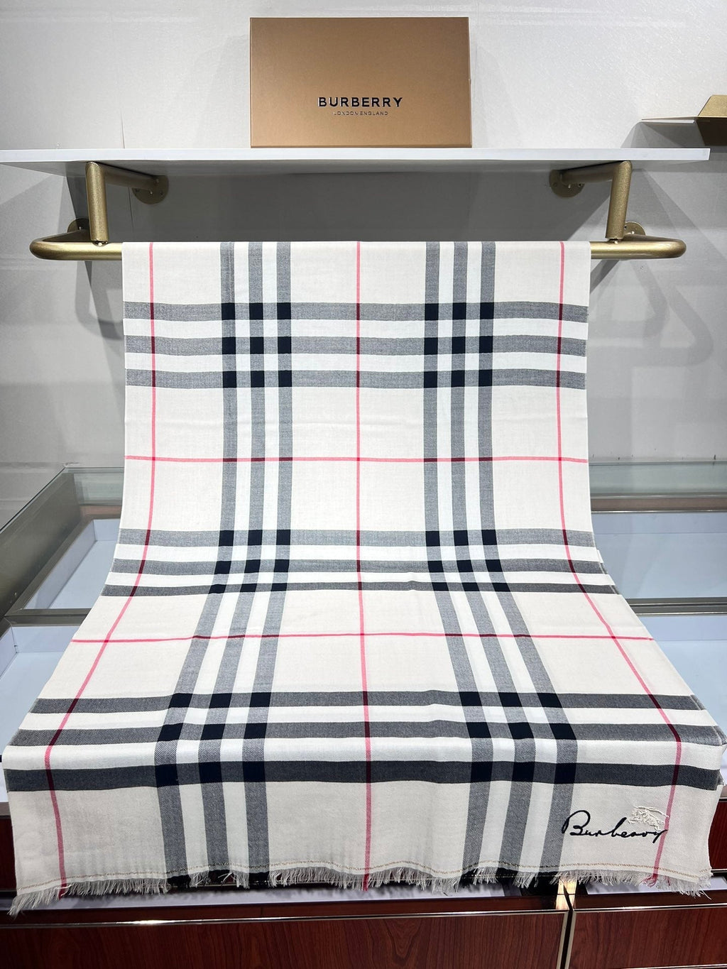 BBR SCARF 200 CM IN CASHMERE 490988