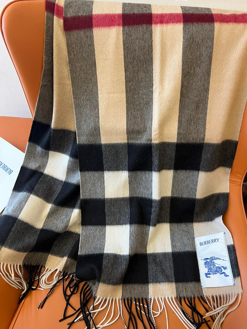 BBR SCARF 270 CM IN CASHMERE 492254
