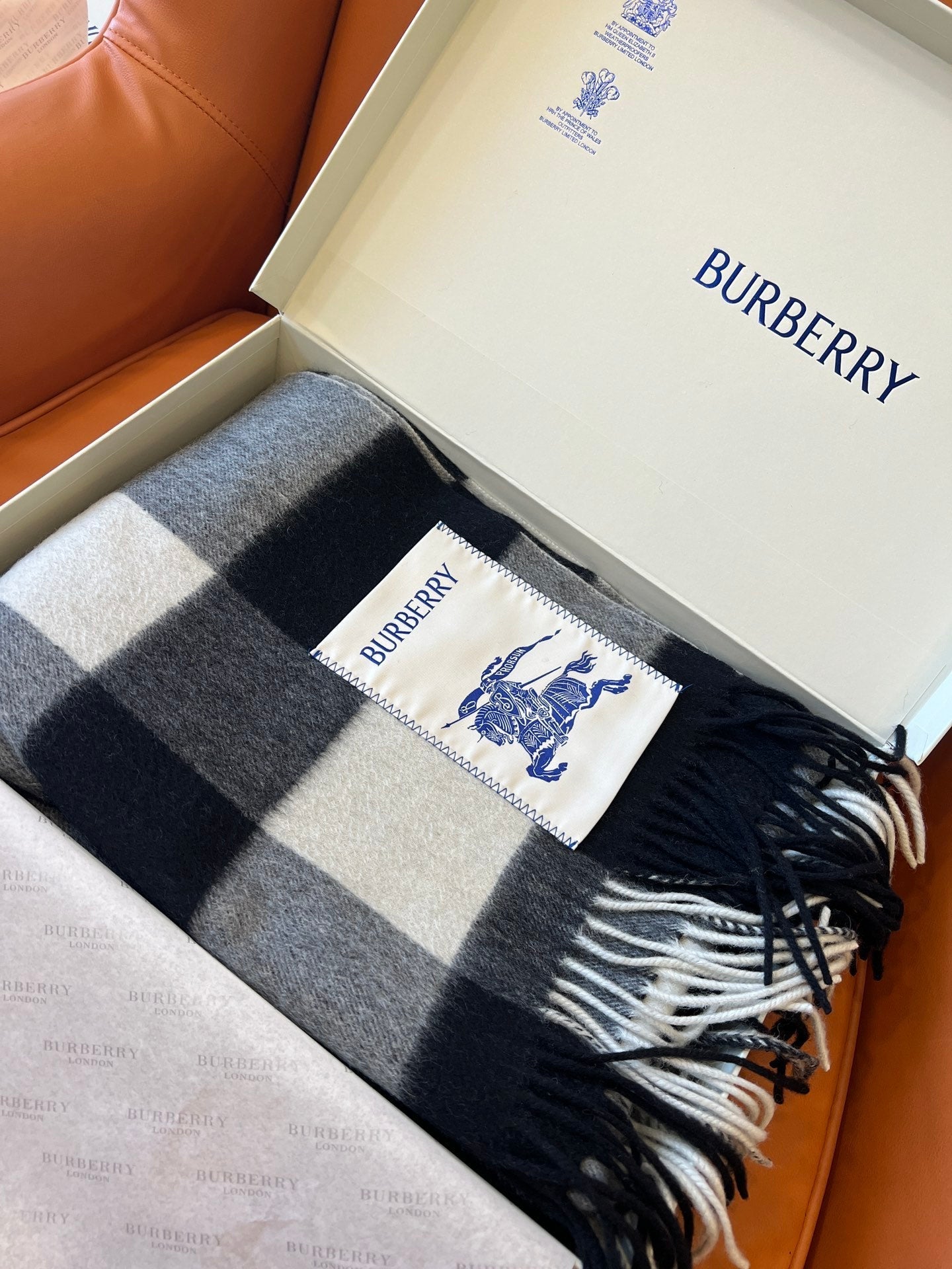 BBR SCARF 270 CM IN CASHMERE 492255
