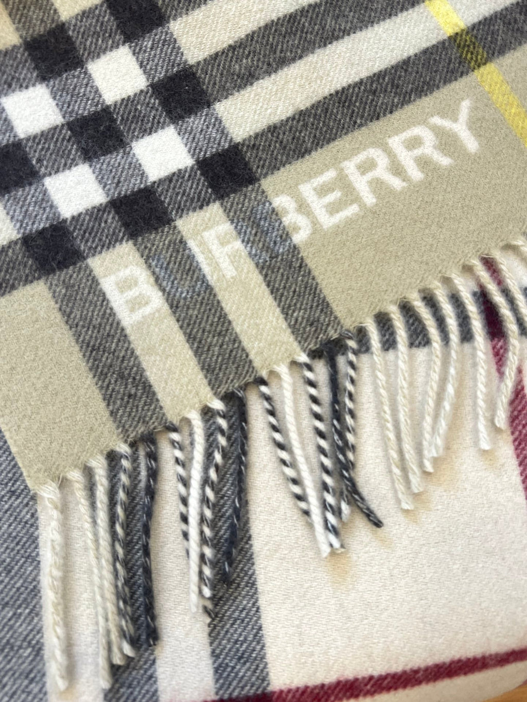 BBR SCARF 168 CM IN CASHMERE 489963