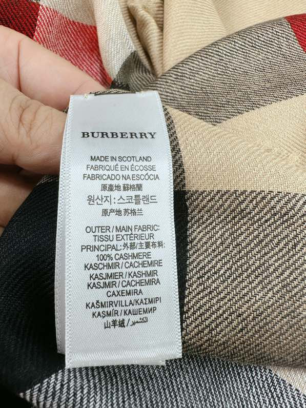 BBR SCARF 200 CM IN CASHMERE 740384