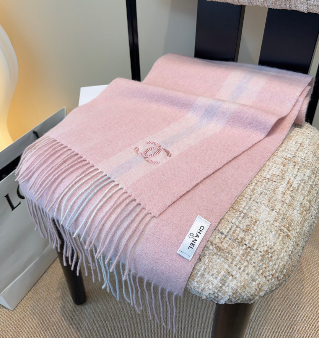 CHANEL 25S SCARF 180 CM IN CASHMERE 942892