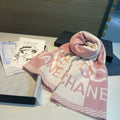 CHANEL 25S SCARF 180 IN CASHMERE 932416