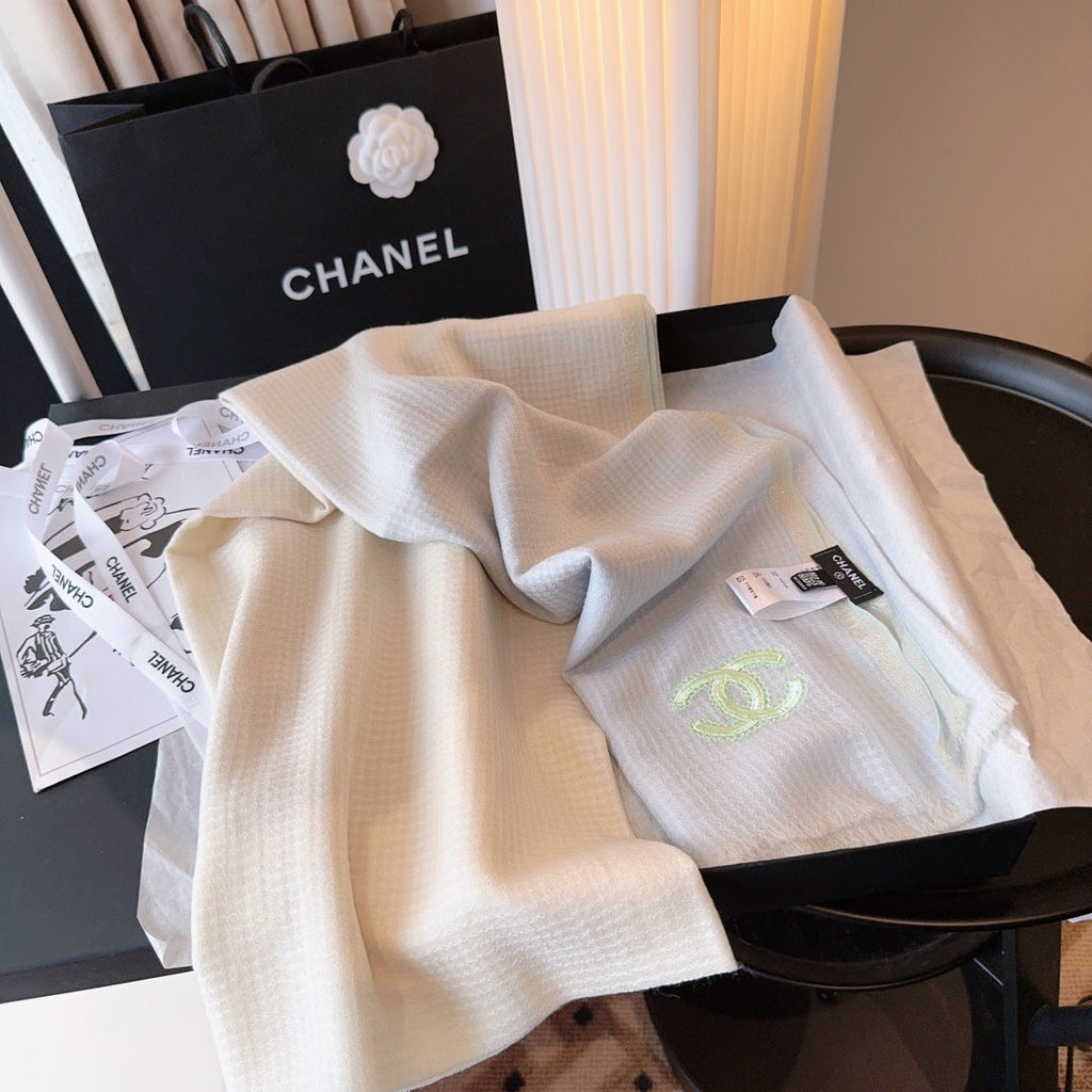 CHANEL 25S SCARF 200 CM IN CASHMERE 942961