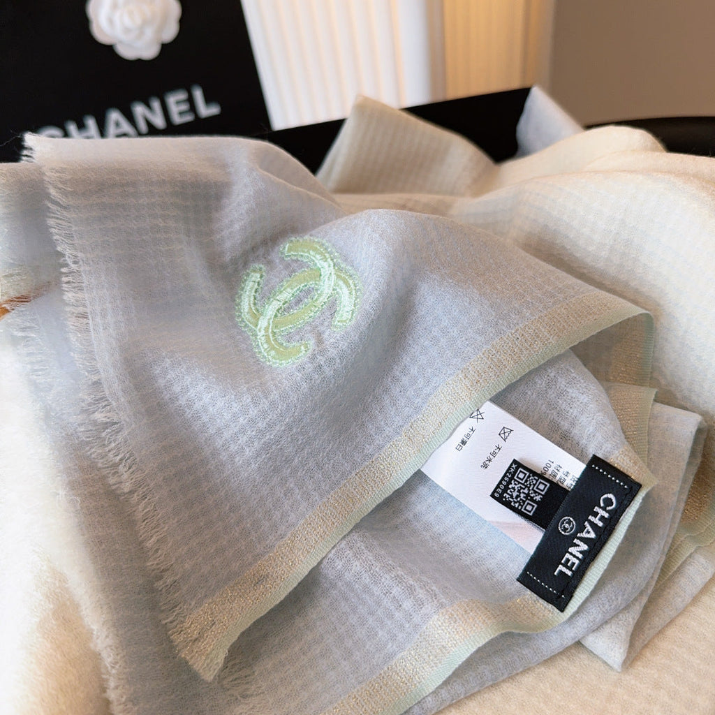 CHANEL 25S SCARF 200 CM IN CASHMERE 942961