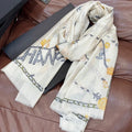 CHANEL 25S SCARF 200 IN CASHMERE 991712