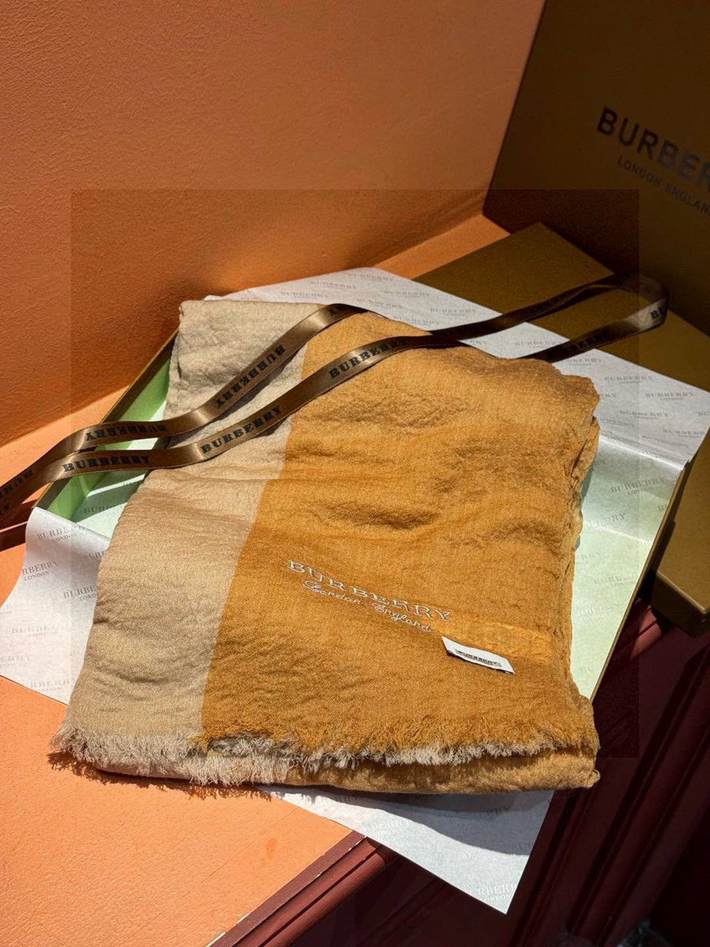 BBR SCARF 180 CM IN CASHMERE 718527