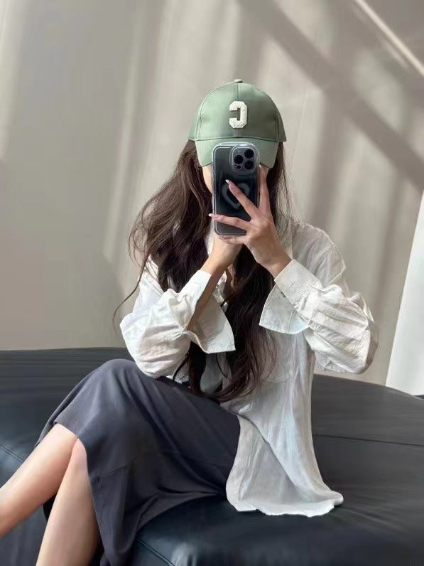 CELINE BASEBALL CAP MODEL 650701 IN GREEN COTTON