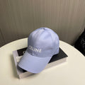 CELINE BASEBALL CAP MODEL 650709 IN LIGHT PURPLE COTTON
