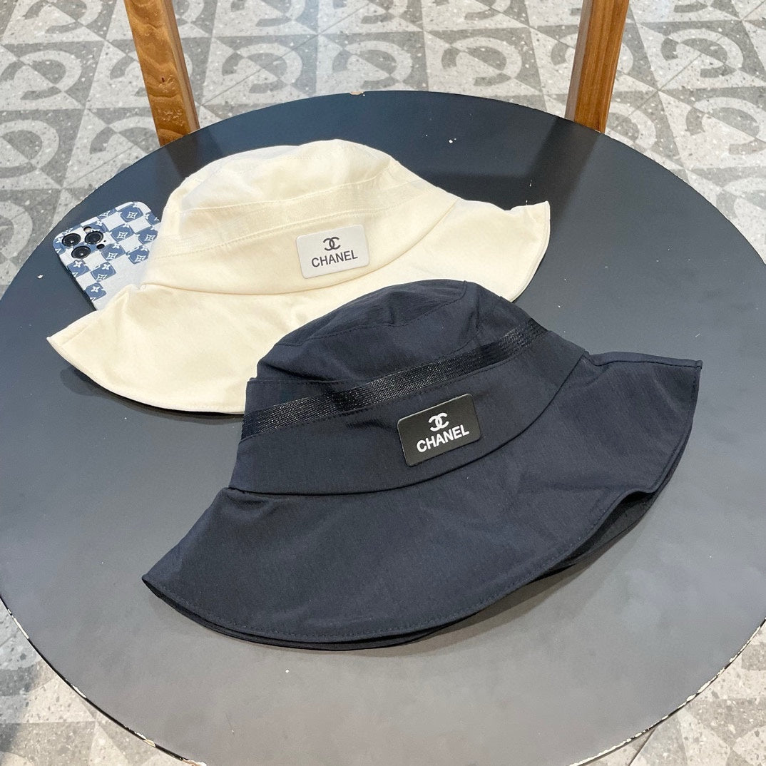 CHANEL BUCKET HAT BLACK 430008