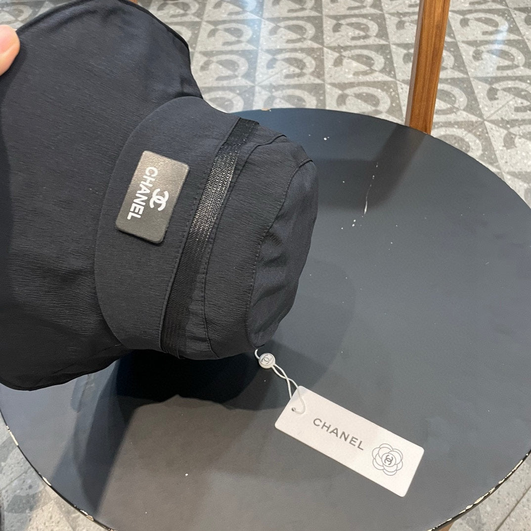 CHANEL BUCKET HAT BLACK 430008