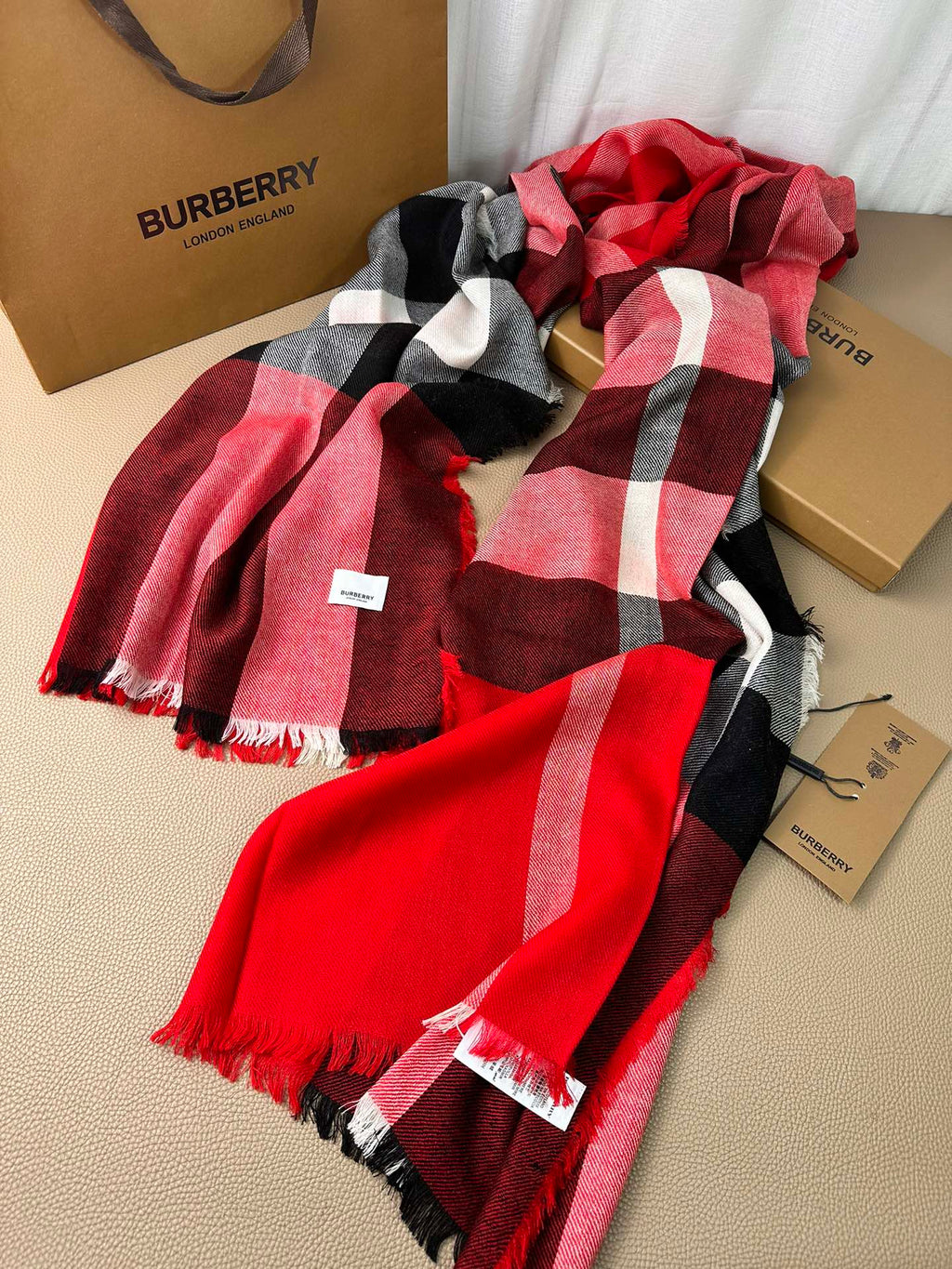 BBR SCARF 200 CM IN CASHMERE 474277