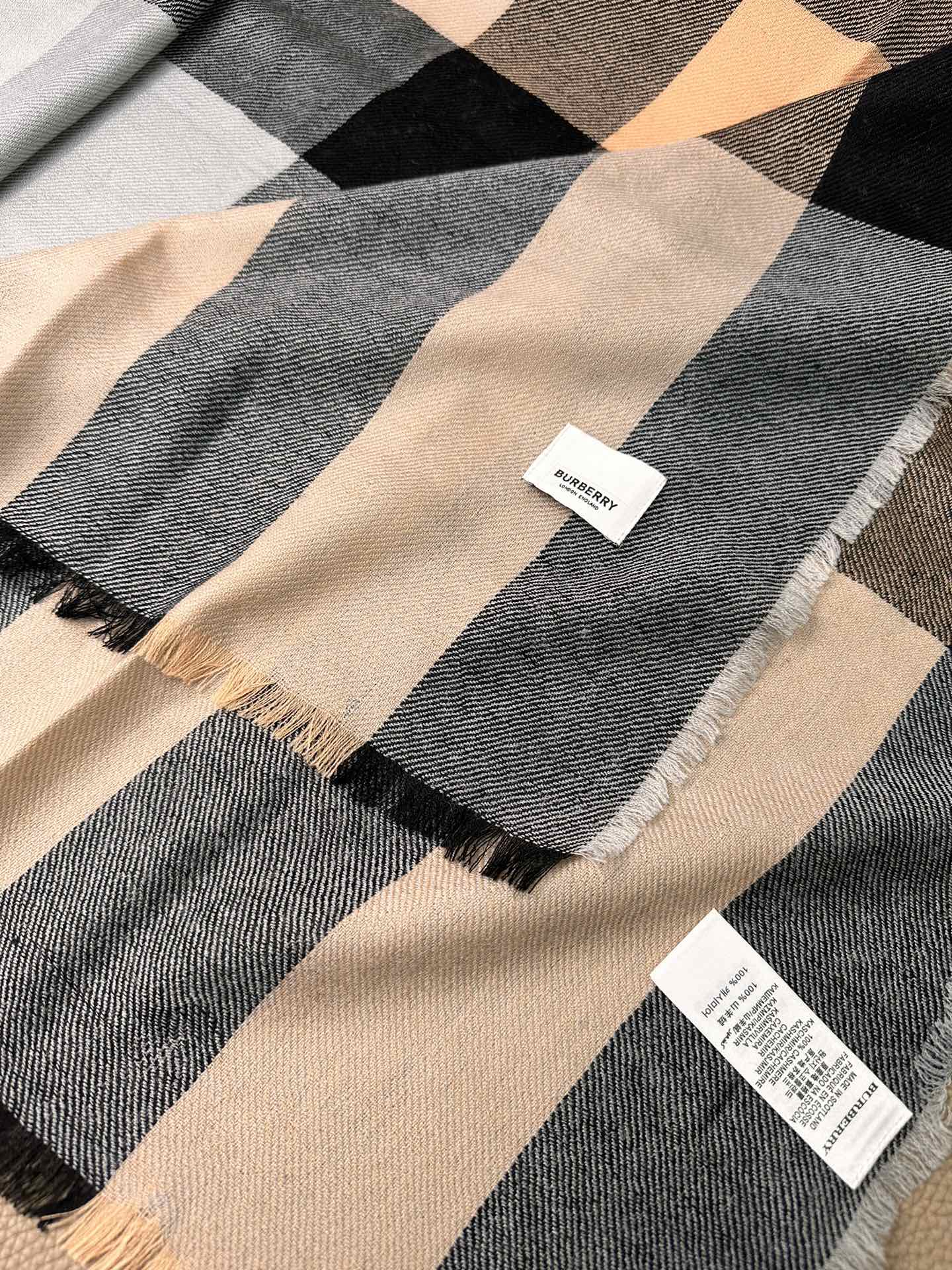 BBR SCARF 200 CM IN CASHMERE 474278