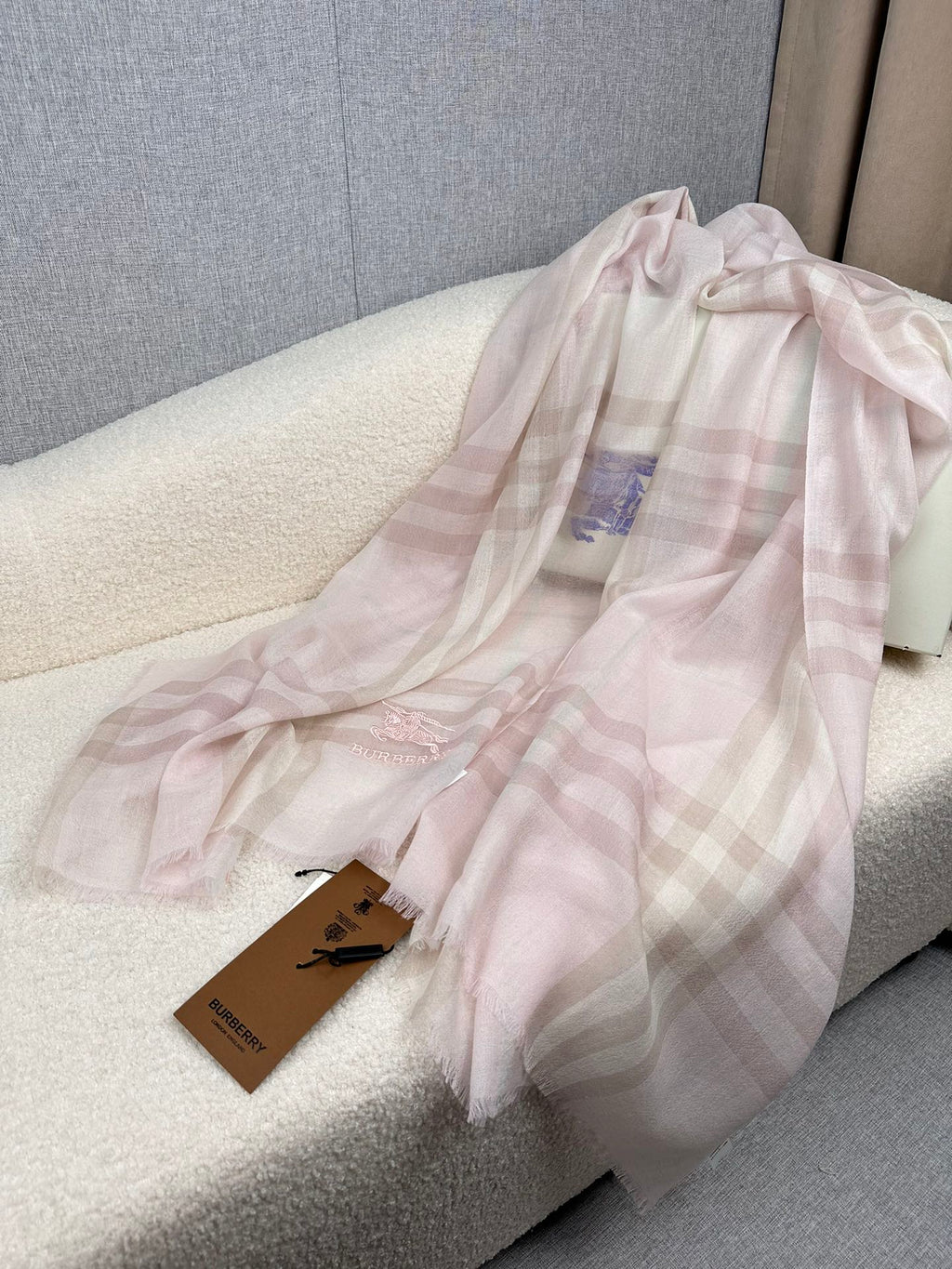 BBR SCARF 220 CM IN CASHMERE 490972