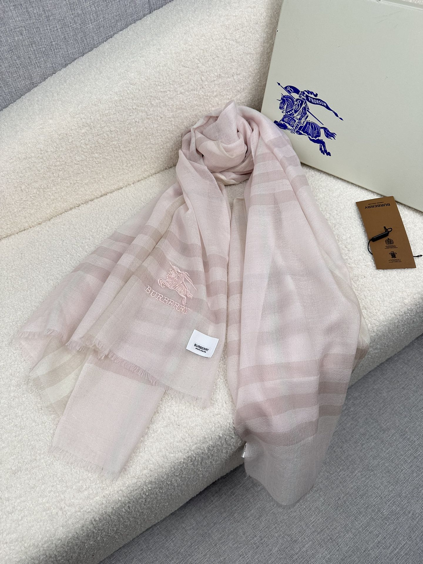 BBR SCARF 220 CM IN CASHMERE 490972