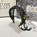 CHANEL COLORFUL FABRIC HEADBAND 168580