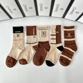 CHANEL CREW SOCKS 410983 ( 1 BOX )