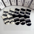 CHANEL CREW SOCKS 412600 ( 1 BOX )