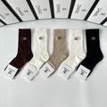CHANEL CREW SOCKS 417476 ( 1 BOX )