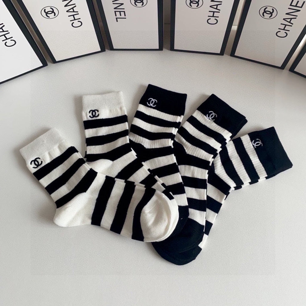 CHANEL LOW-CUT SOCKS 425654( 1 BOX )