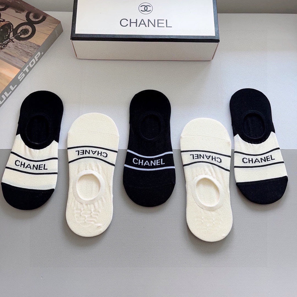 CHANEL FLAT SOCKS 417515 (1 BOX )