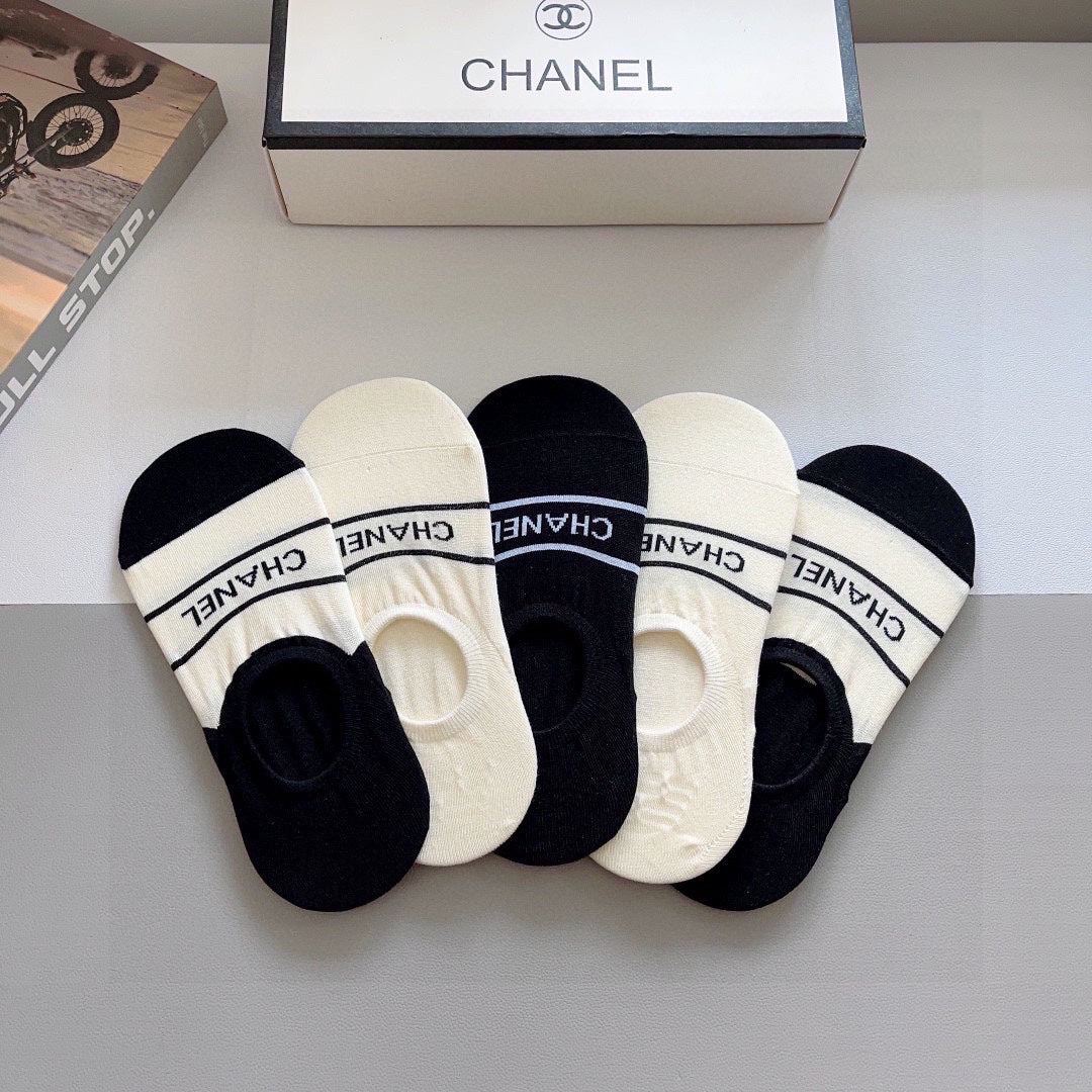 CHANEL FLAT SOCKS 417515 (1 BOX )