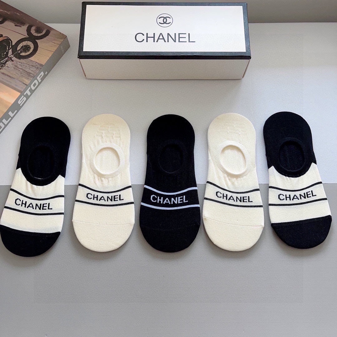 CHANEL FLAT SOCKS 417515 (1 BOX )