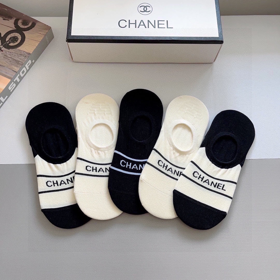 CHANEL FLAT SOCKS 417515 (1 BOX )
