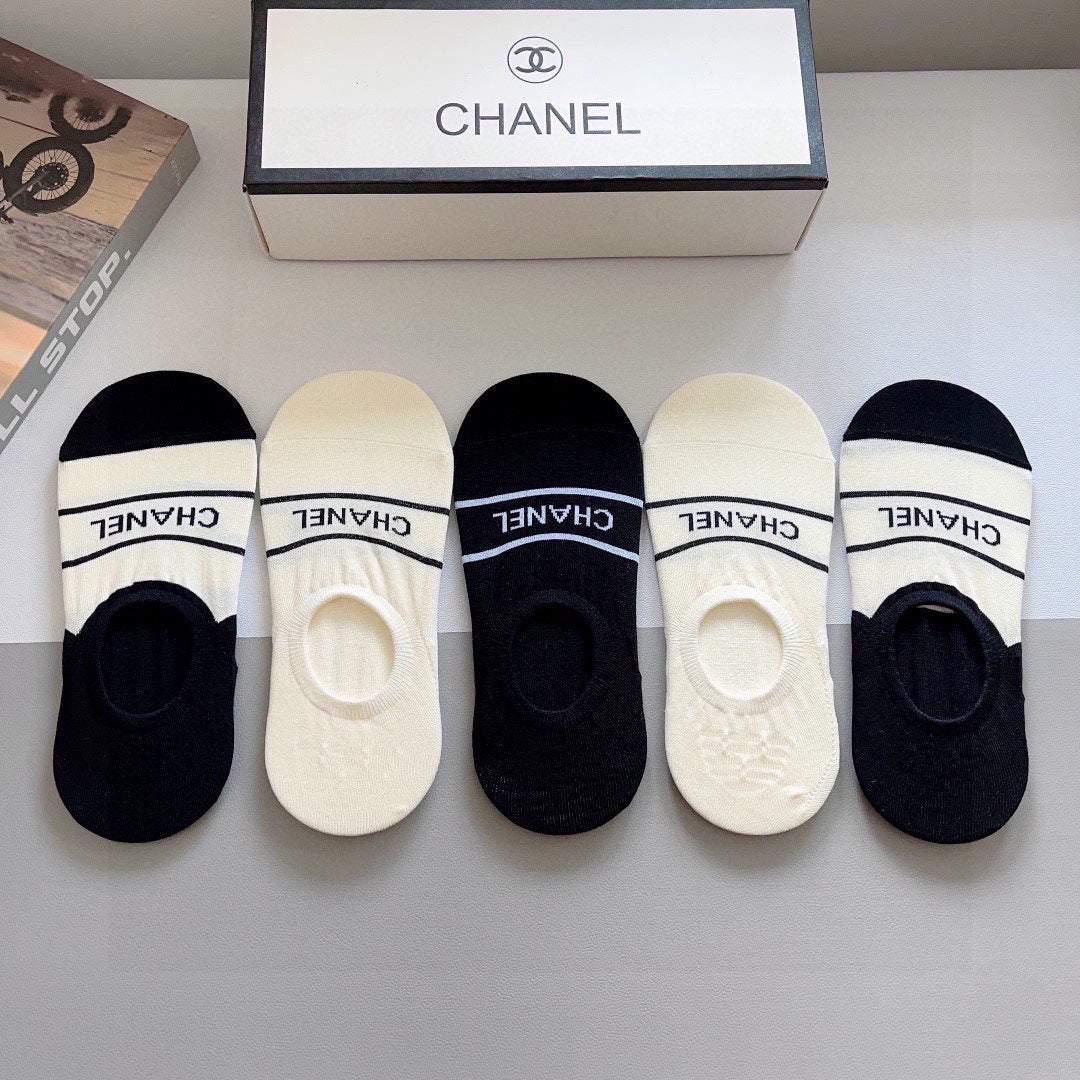 CHANEL FLAT SOCKS 417515 (1 BOX )