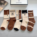 CHANEL CREW SOCKS 420816 (1 BOX)