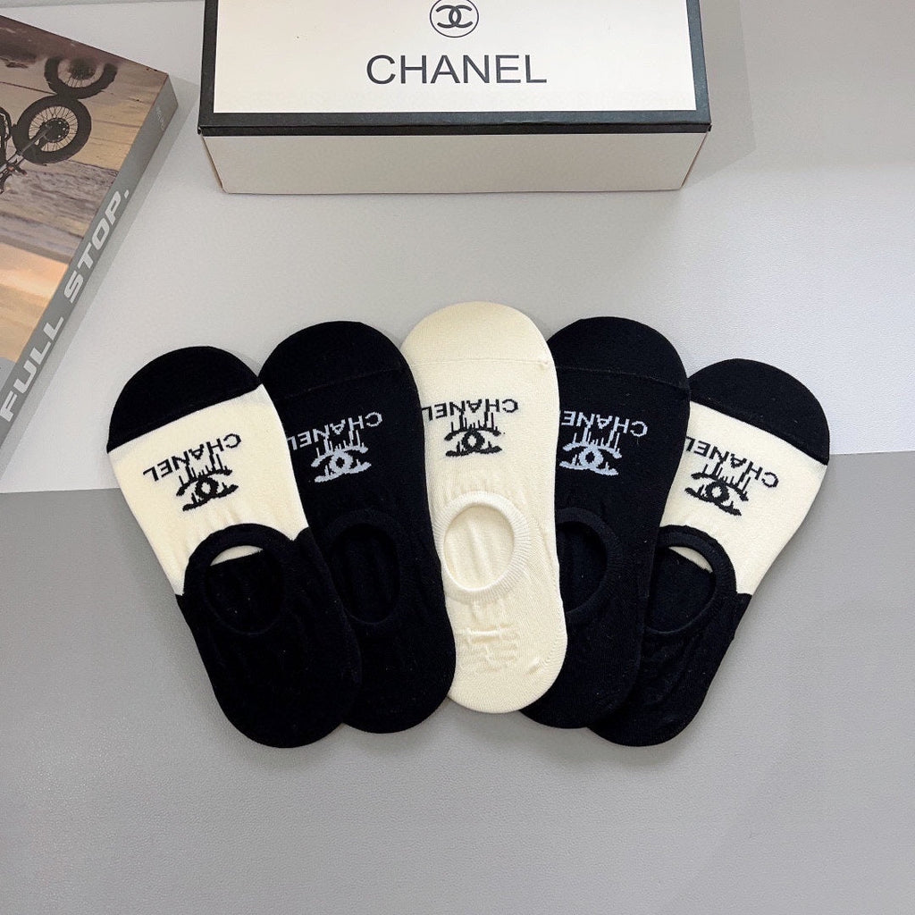 CHANEL FLAT SOCKS 423757 (1 BOX)