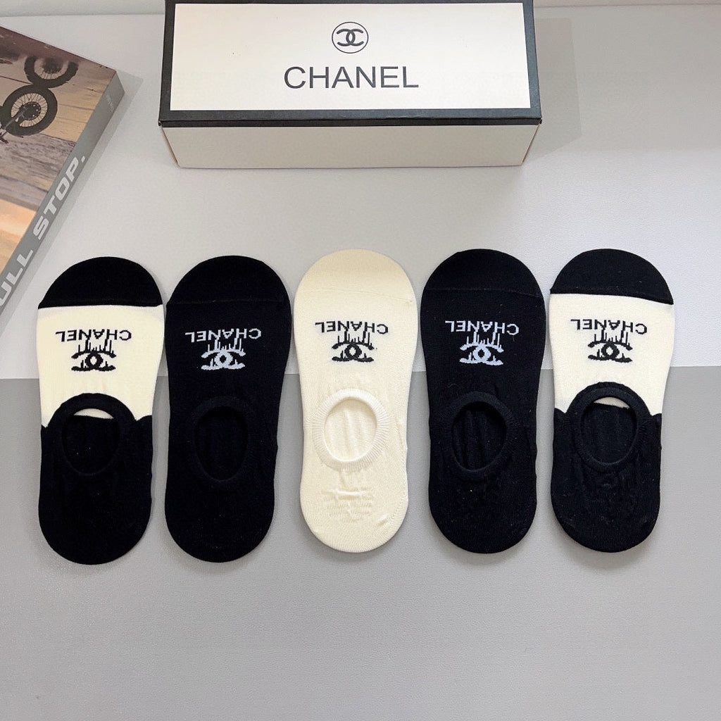 CHANEL FLAT SOCKS 423757 (1 BOX)