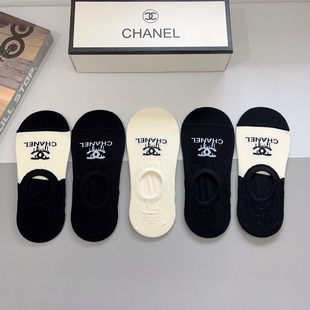 CHANEL FLAT SOCKS 423757 (1 BOX)