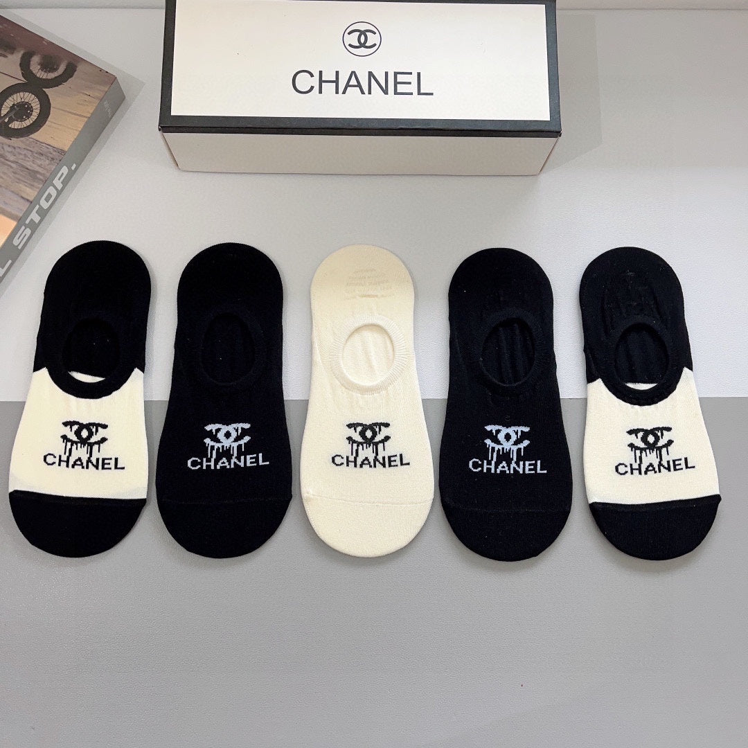 CHANEL FLAT SOCKS 423757 (1 BOX)