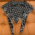 CHANEL 25S SCARF 90 IN SILK 703695