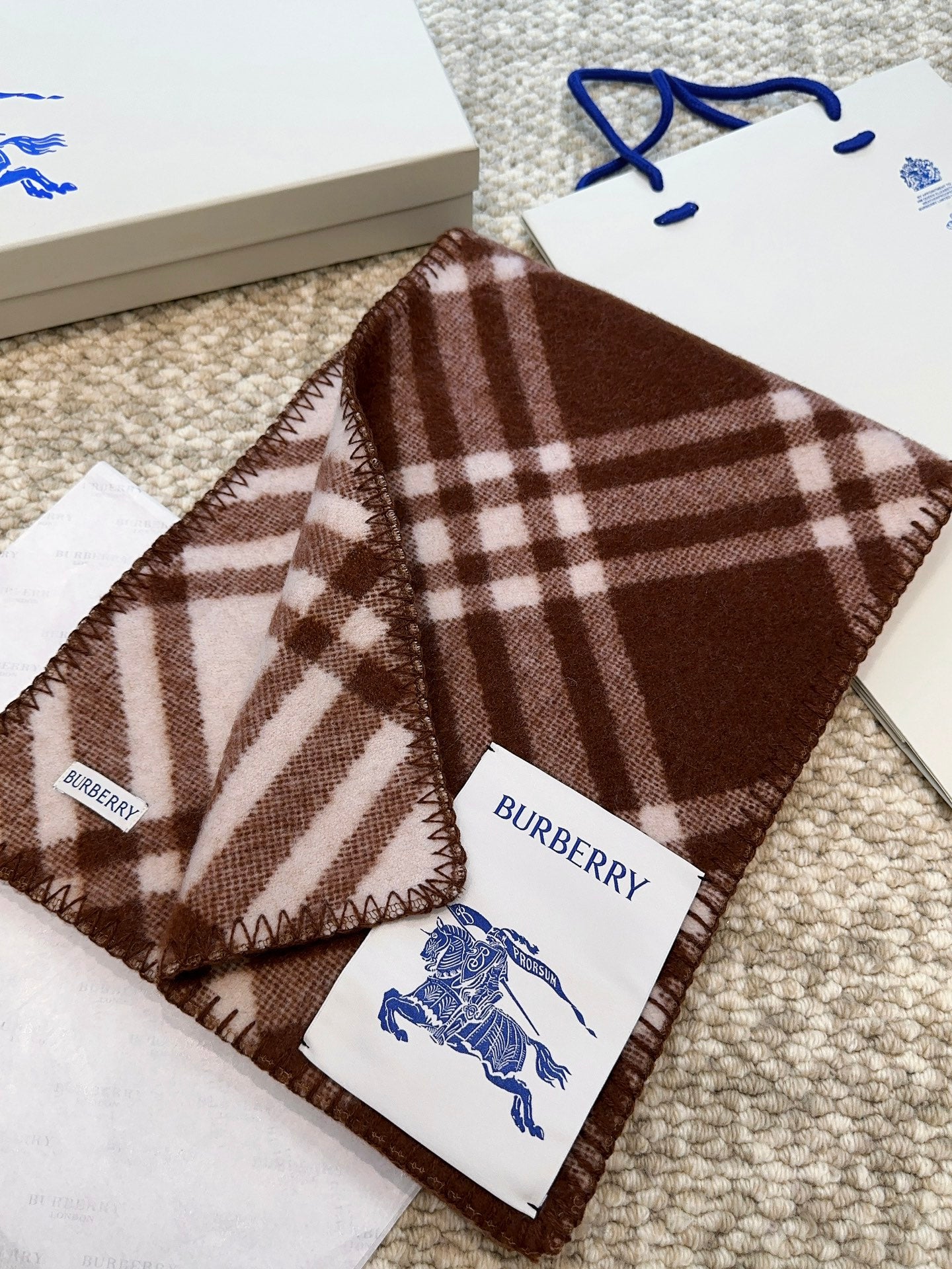 BBR SCARF 182 CM IN CASHMERE 489864