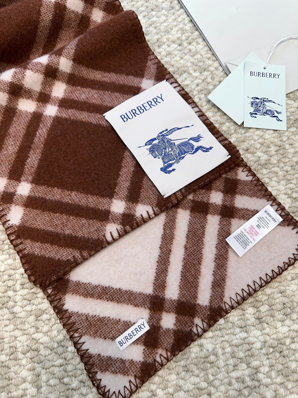 BBR SCARF 182 CM IN CASHMERE 489864