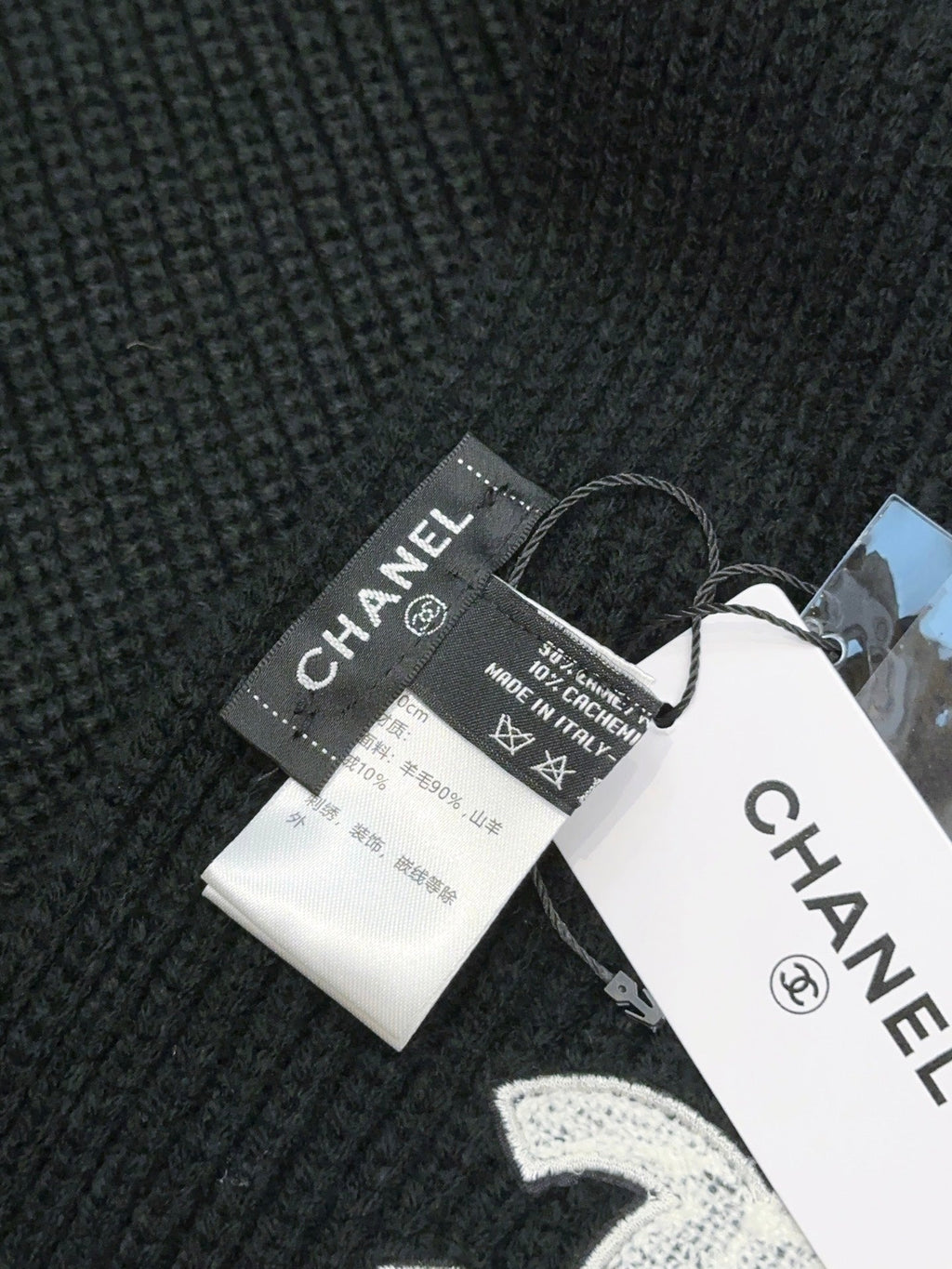 CHANEL 25S SCARF 175 IN WOOL 991922