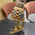 CHANEL KNITTED WOOL HAT COLORFUL 425765