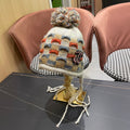 CHANEL KNITTED WOOL HAT COLORFUL 425766