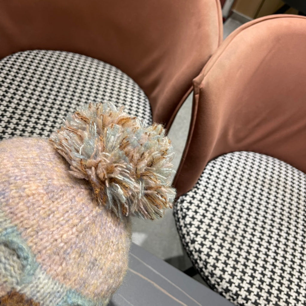 CHANEL KNITTED WOOL HAT COLORFUL 425767
