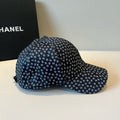 CHANEL BASEBALL HAT IN BLACK 672900