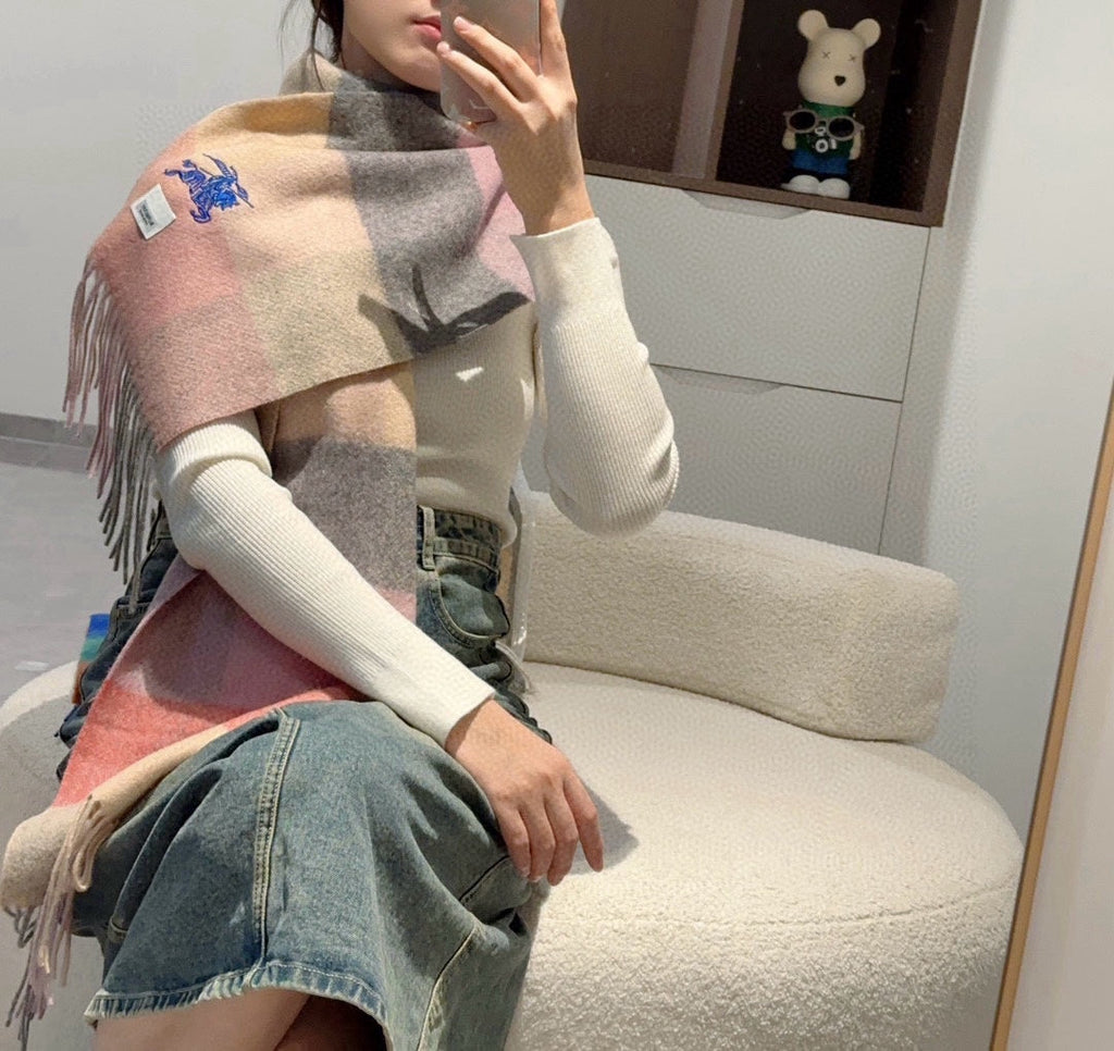BBR SCARF 200 CM IN CASHMERE 486825