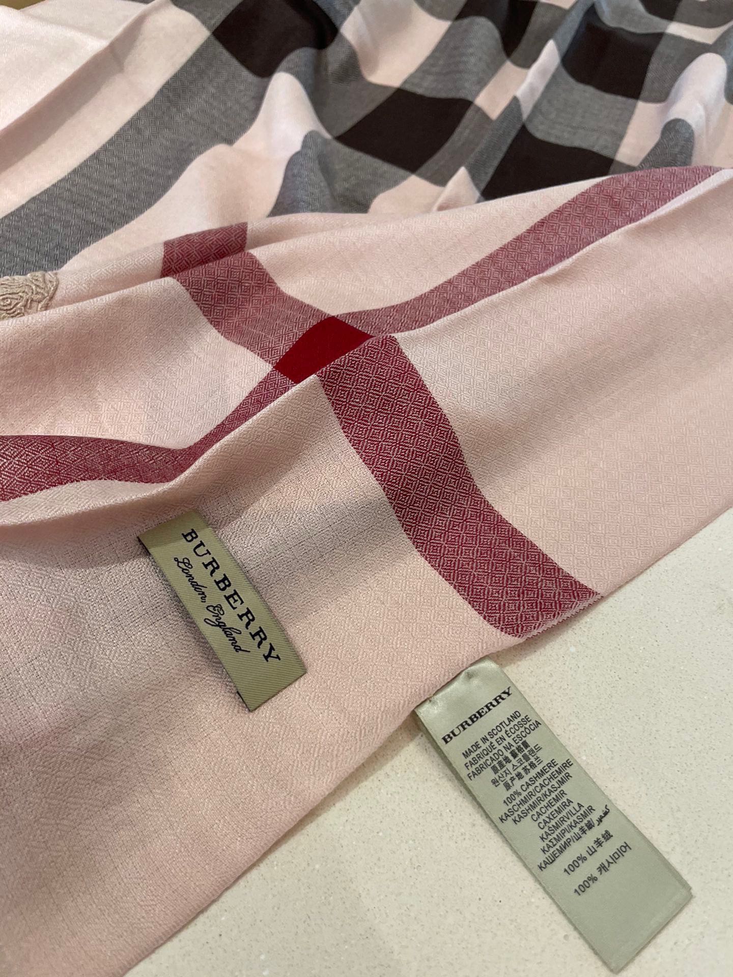 BBR SCARF 200 CM IN CASHMERE 538338