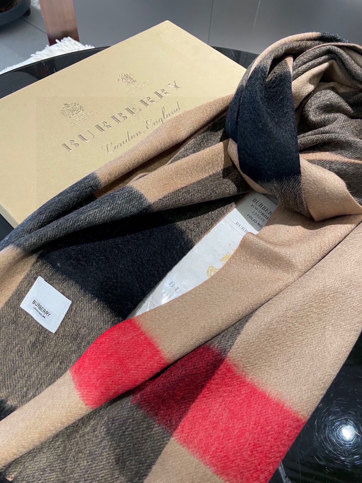 BBR SCARF 180 CM IN CASHMERE 577899