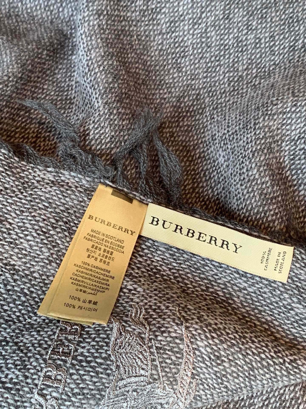 BBR SCARF 220 CM IN CASHMERE 488265