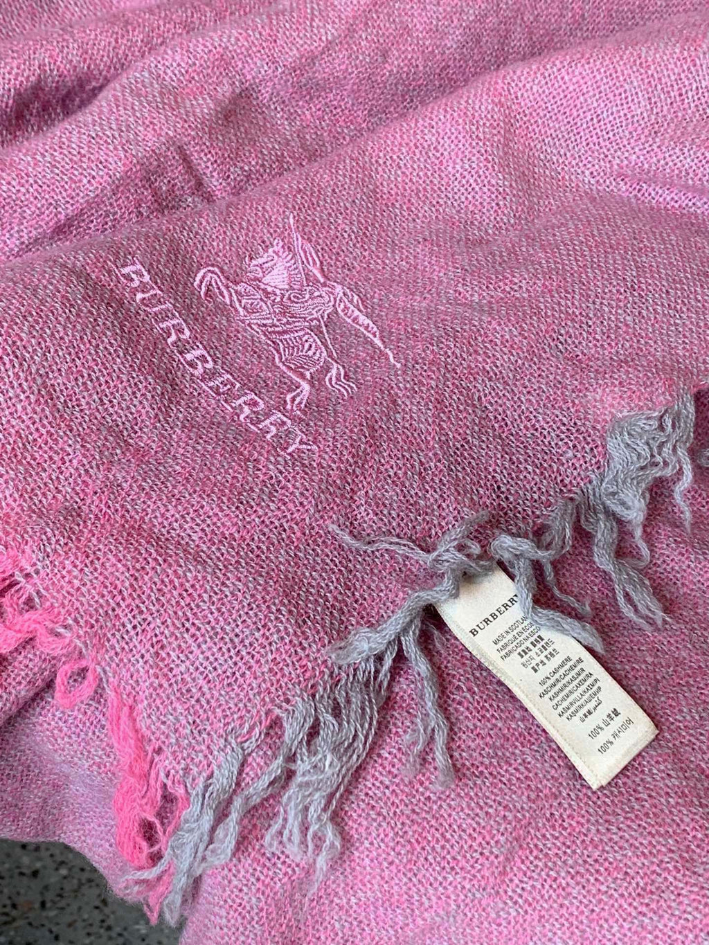 BBR SCARF 220 CM IN CASHMERE 488266